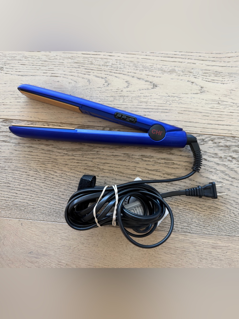 CHI Blue Ceramic Flat Iron Hair Straightener